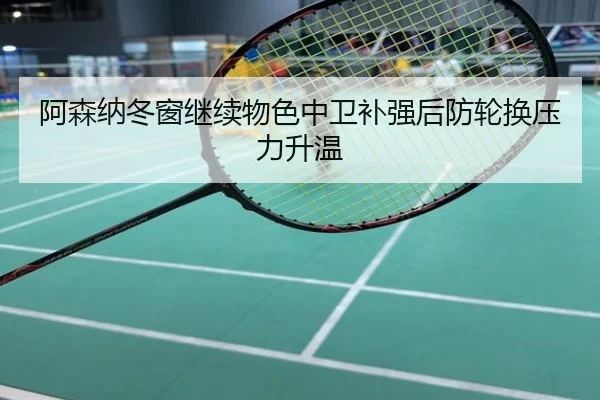 阿森纳冬窗继续物色中卫补强后防轮换压力升温